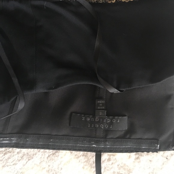 Strapless dress - Picture 4 of 8